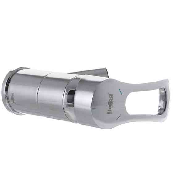 Смеситель для кухни Haiba Hansberg 014 c выдвижной лейкой (HB0208) Киев