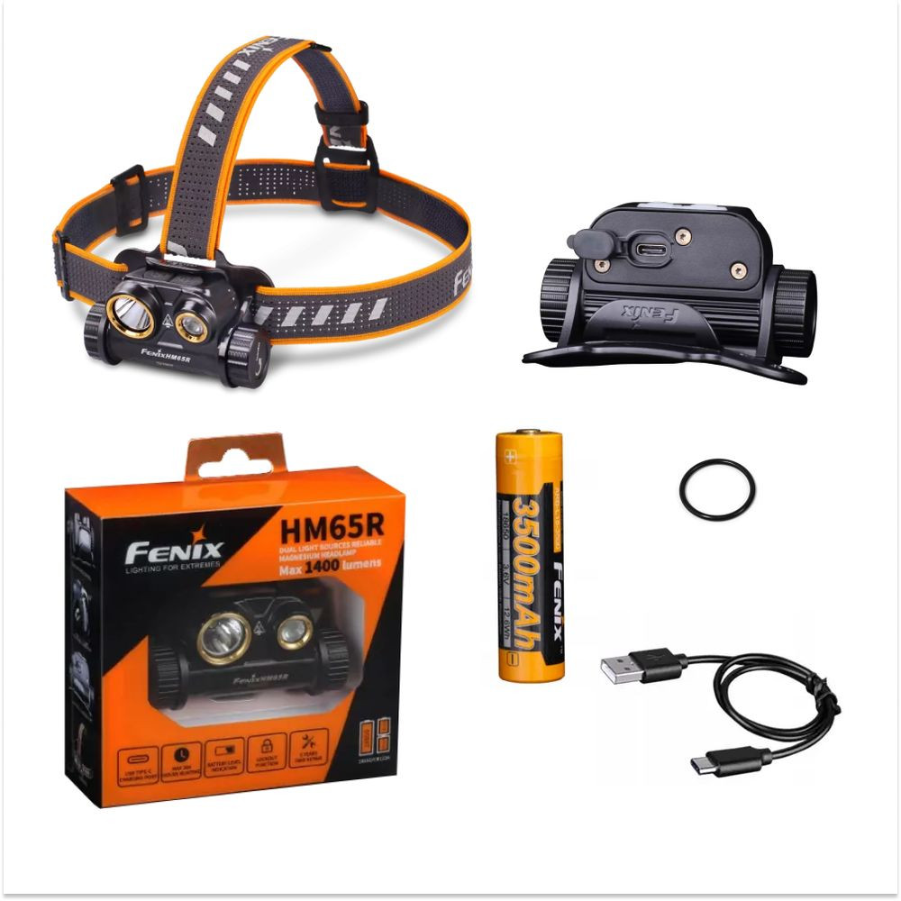 Ліхтар налобний Fenix HM65R Київ - фото 16