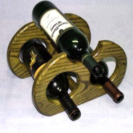 Настольная винная полка 