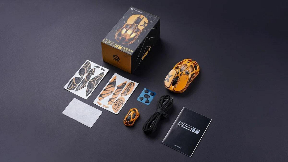 Мишка GravaStar Mercury X Pro Battle-Worn Yellow Wireless (GS_X_PRO_YLW) ( 12805 ) Харків - фото 8