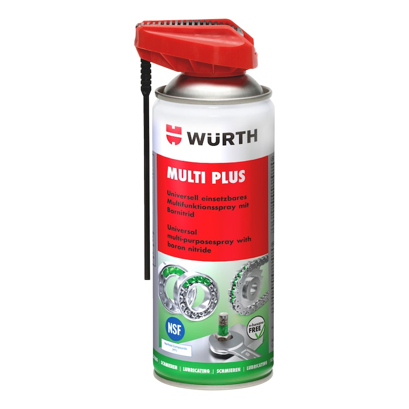 Змазка багатофункціональна Wurth Multi Plus синтетична 400мл Львів - фото 1