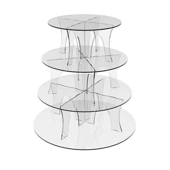 Подставка EKOSTAR под торты и для кенди бара на 4 яруса Киев