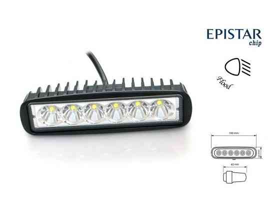 Фара додаткового світла 07T -18W / 40 / Flood промінь світла, що розсіює, кут свічення 60° вольтаж 12-24V Харків