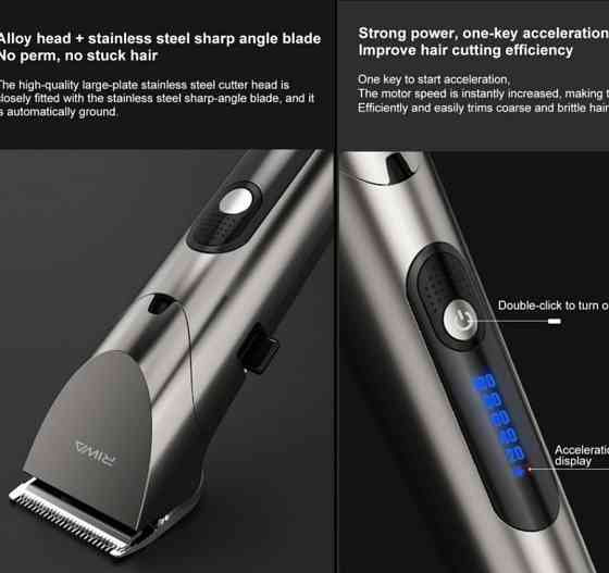 Машинка для стрижки : Xiaomi Youpin RIWA RE-6305 Steel Киев