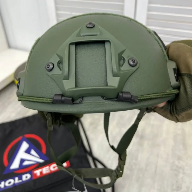 Тактический шлем F-S02 Ahold Tech + Revixun (класс защиты 3А) Оливковый Винница - изображение 3
