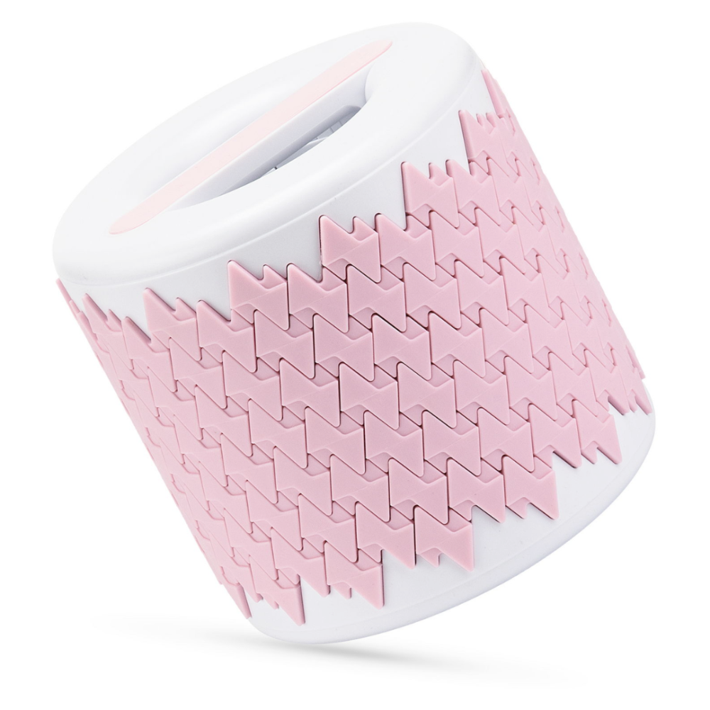 Масажний ролик Gymtek 3D регульований біло-рожевий Київ - фото 2