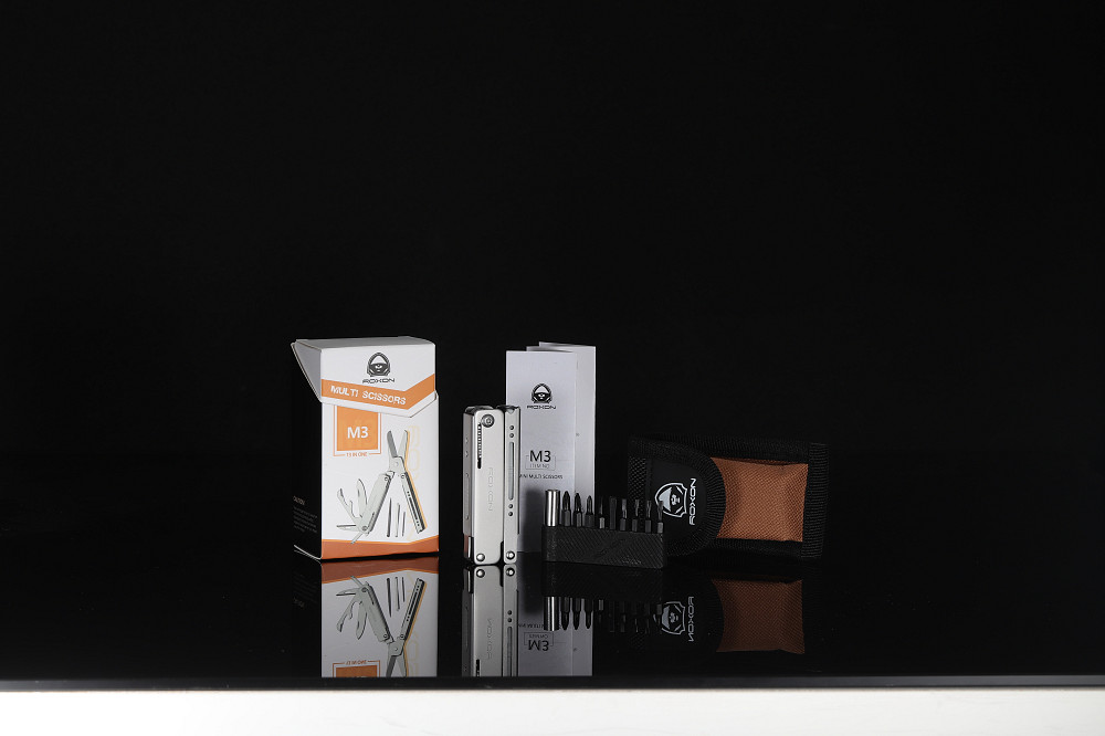 Міні мультитул Roxon M3 зі змінними бітами, сірий Киев - изображение 14