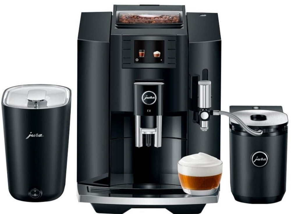 Кавомашина автоматична: Jura E8 Piano Black. Харків - фото 4