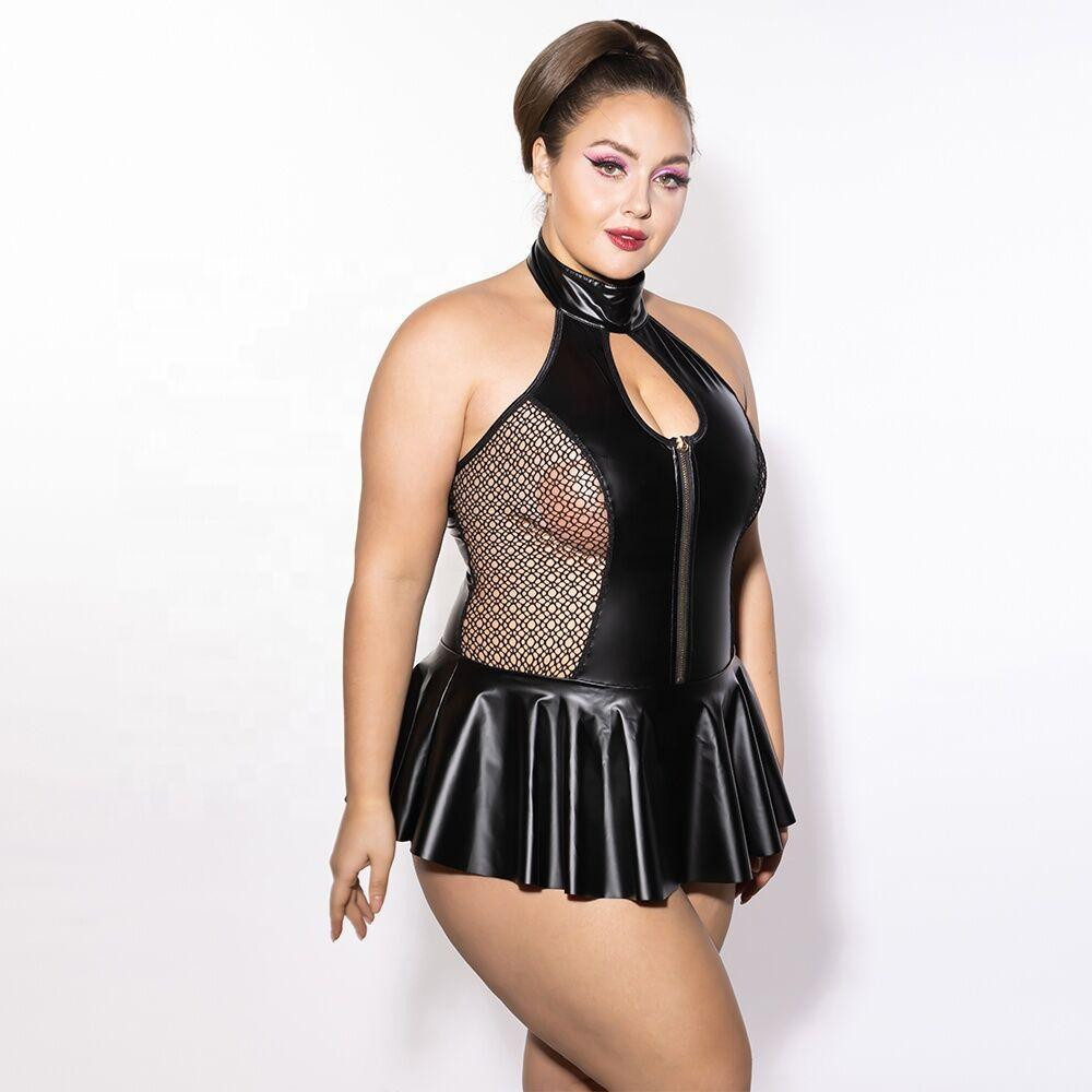 Боди JSY P61158 Black Plus Size Sex Aura Киев - изображение 5