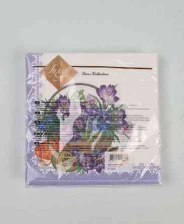 Салфетки бумажнае пасхальнае (ЗЗхЗЗ, 18шт)