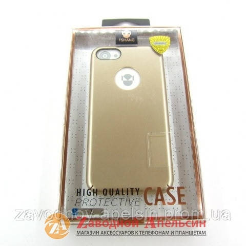IPhone 7 8 пластиковый чехол Fshang gold Одесса - изображение 3