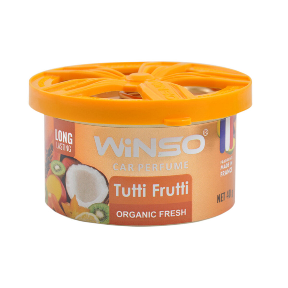 Ароматизатор Winso Organic Fresh Tutti Frutti, 40г Киев - изображение 1