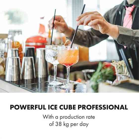 Профессиональная машина для кубиков льда Glacial XL Klarstein Германия Ровно