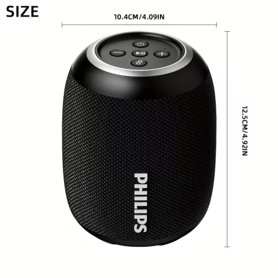 Бездротова Bluetooth-колонка Philips TAS3109 5 Вт 2000 мА·год Чорний Вінниця
