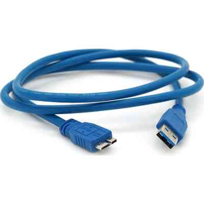 Дата кабель USB 3.0 AM to Micro B 1.0m blue Voltronic (YT-3.0AM\Micro-B-1.0BL) Вінниця