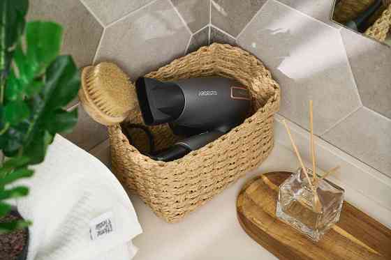 Фен ARDESTO Pink Touch, 2000Вт, 2 швидкості, 2 темп.режими, складана ручка, сірий+рожевий Київ