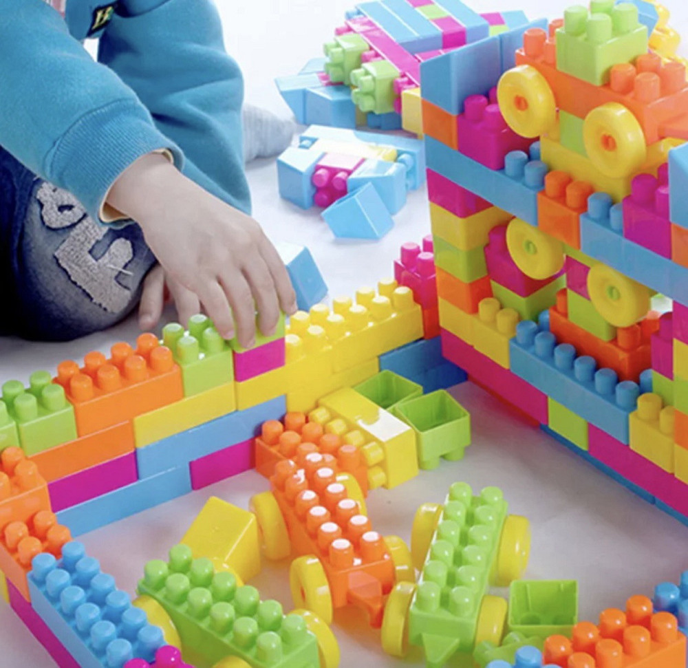 Конструктор для дітей 150 кубиків дитячий конструктор Кам'янець-Подільський - фото 4