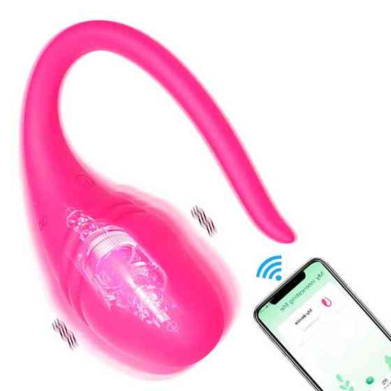Смарт виброяйцо Love Spouse USB 9 режимов - Розовый – Смарт вибраторы Винница