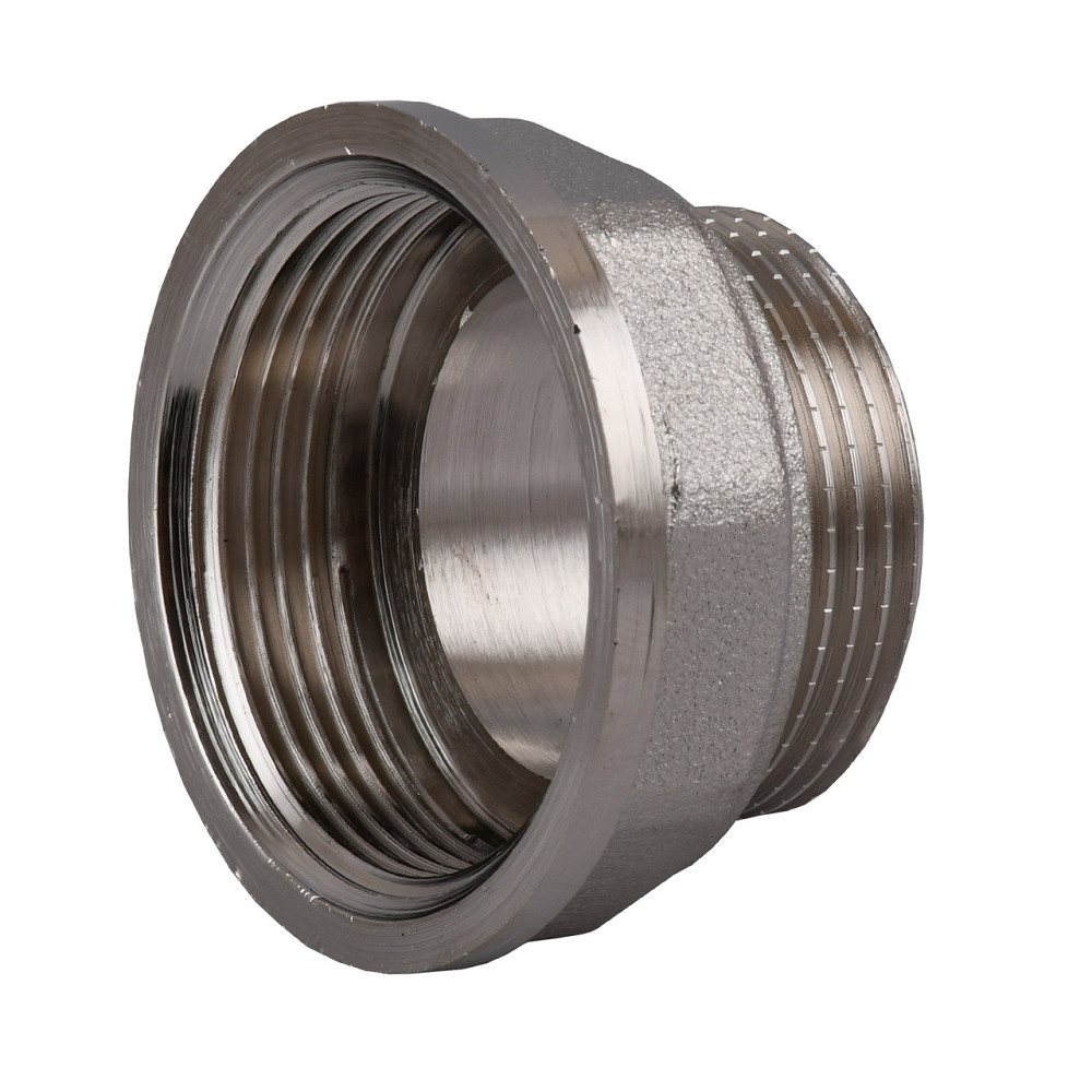 Перехідник редукційний 1 1/2″х1 1/4″ВЗ нікельований восьмигранний NK763O OPTIMUM (000031495) Київ - фото 2