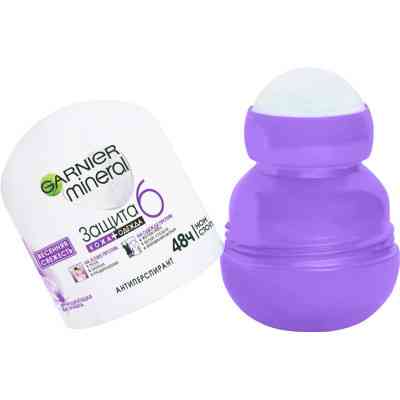 Антиперспирант Garnier Mineral Защита 6 Весенняя свежесть роликовый 50 мл (3600541474437) Винница
