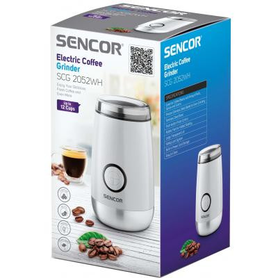 Кофемолка Sencor SCG 2052 WH (SCG2052WH) Винница - изображение 5