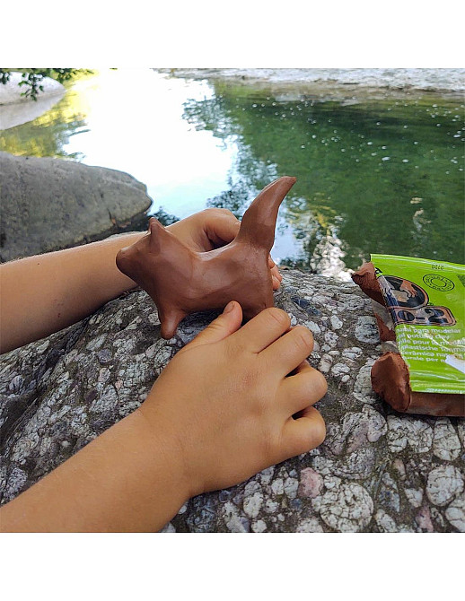 Глина гончарна натуральна Sio - 2 червона 1,5 кг. (20 940 001) Іспанія Киев - изображение 2