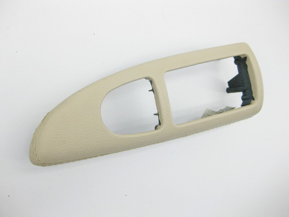 Mercedes-Benz  A2217200489 8M00 Облицювання бежева шкіра блоку кнопок склопідйомника на передній правій дверній карті S-Class W221 Одеса - фото 5