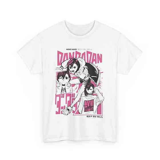 Футболка аниме Дандадан Сеико Айасе Косплай оверсайз (S/M/L) Черний AnimeJ0733 Днепр