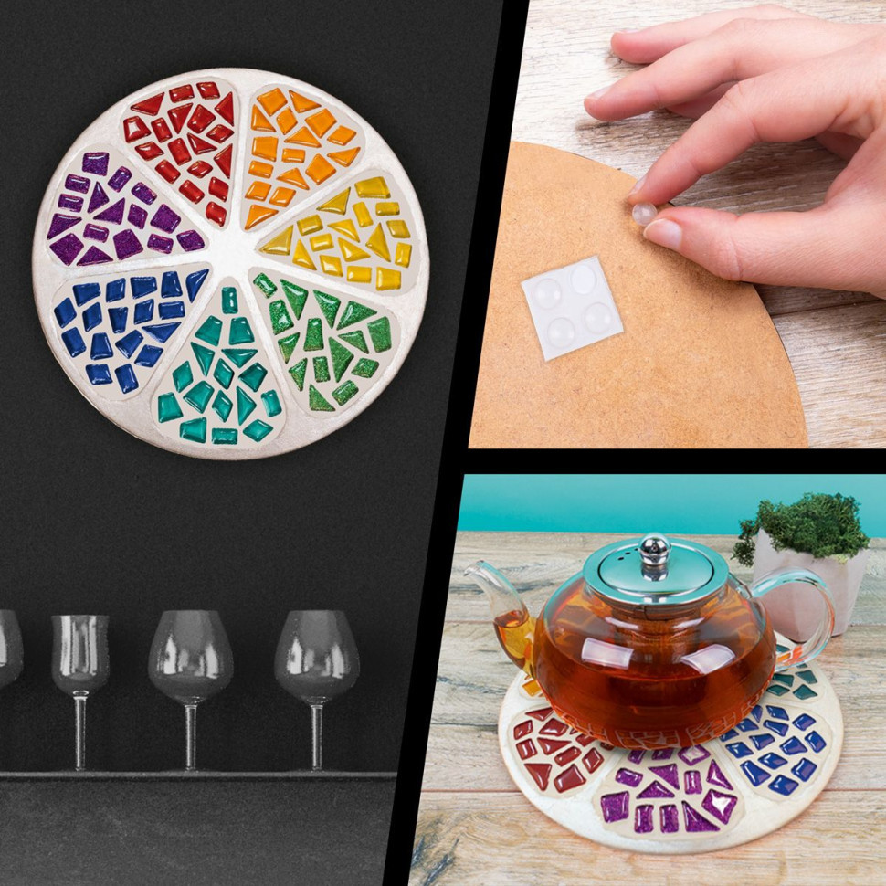 Набор для творчества стеклянная мозаика 