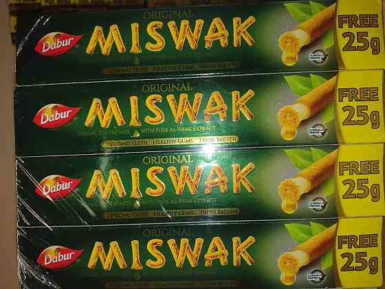 Зубна паста Dabur Herb'l Miswak Трав'яна 50 г + 25 Киев
