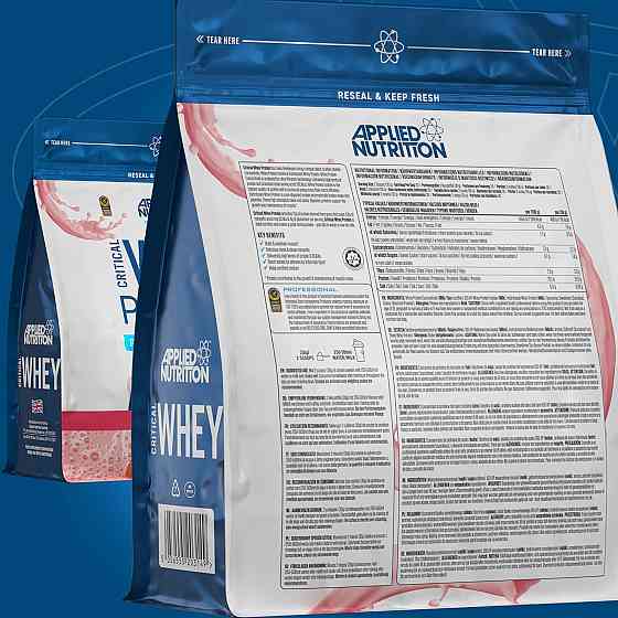 Протеїн Applied Nutrition Critical Whey 900 g (Strawberry Milkshake) Луцьк