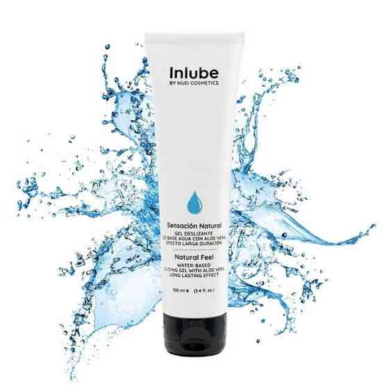 Лубрикант на водной основе INLUBE Natural Feel, 100 мл Nuei (Испания) Sex Aura Киев