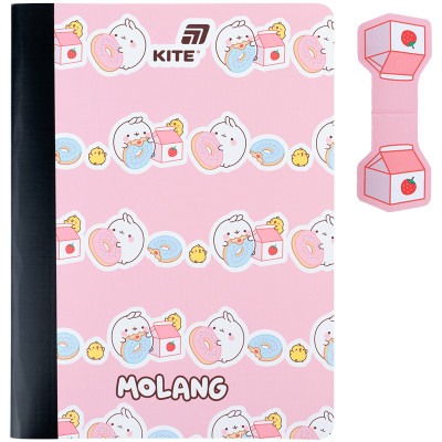 Блокнот Kite з магнітною закладкою Molang А5, 60 аркушів, клітинка (ML25-192) Вінниця - фото 2