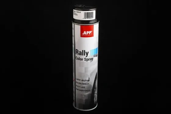 Фарба аерозольна APP Rally Color Spay 600мл чорний глянець Вінниця