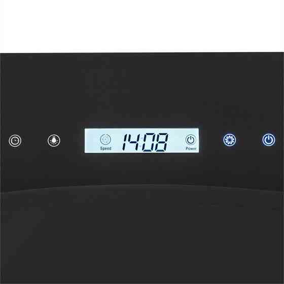 Секретная служба Потолочная вытяжка 220W Touch Glass LED Black (Германия, читать описание) Ровно