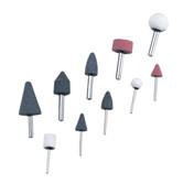 Камені шліфувальні набір 10шт, осі 3,0 мм і 6,0 Мукачево - фото 1