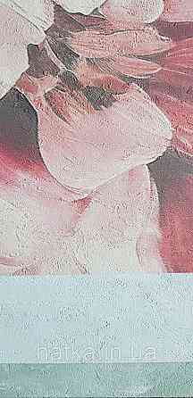 Шпалери вінілові на флізеліні Grandeco Anita 1,06х10 квіти півонії яскраво червоні Київ