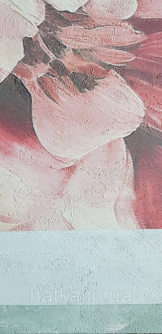 Шпалери вінілові на флізеліні Grandeco Anita 1,06х10 квіти півонії яскраво червоні Київ - фото 5