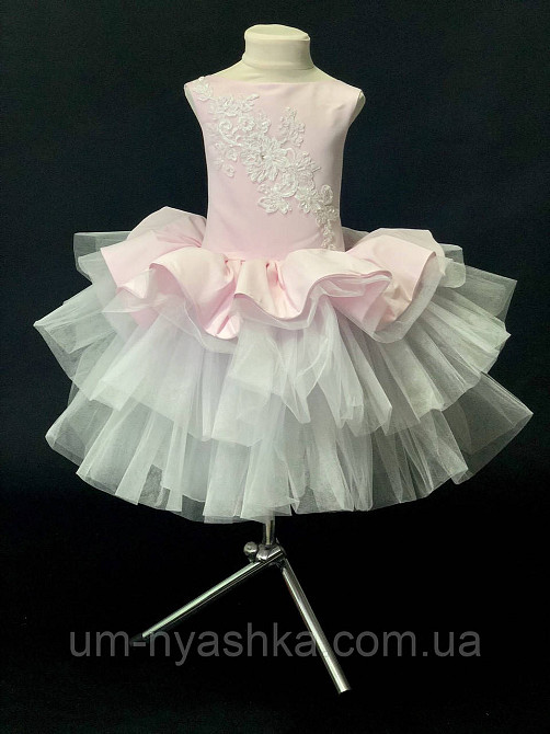 Пишне дитяче плаття Бетті Рожеве на 4-5, 6-7 років Кривий Ріг - фото 1