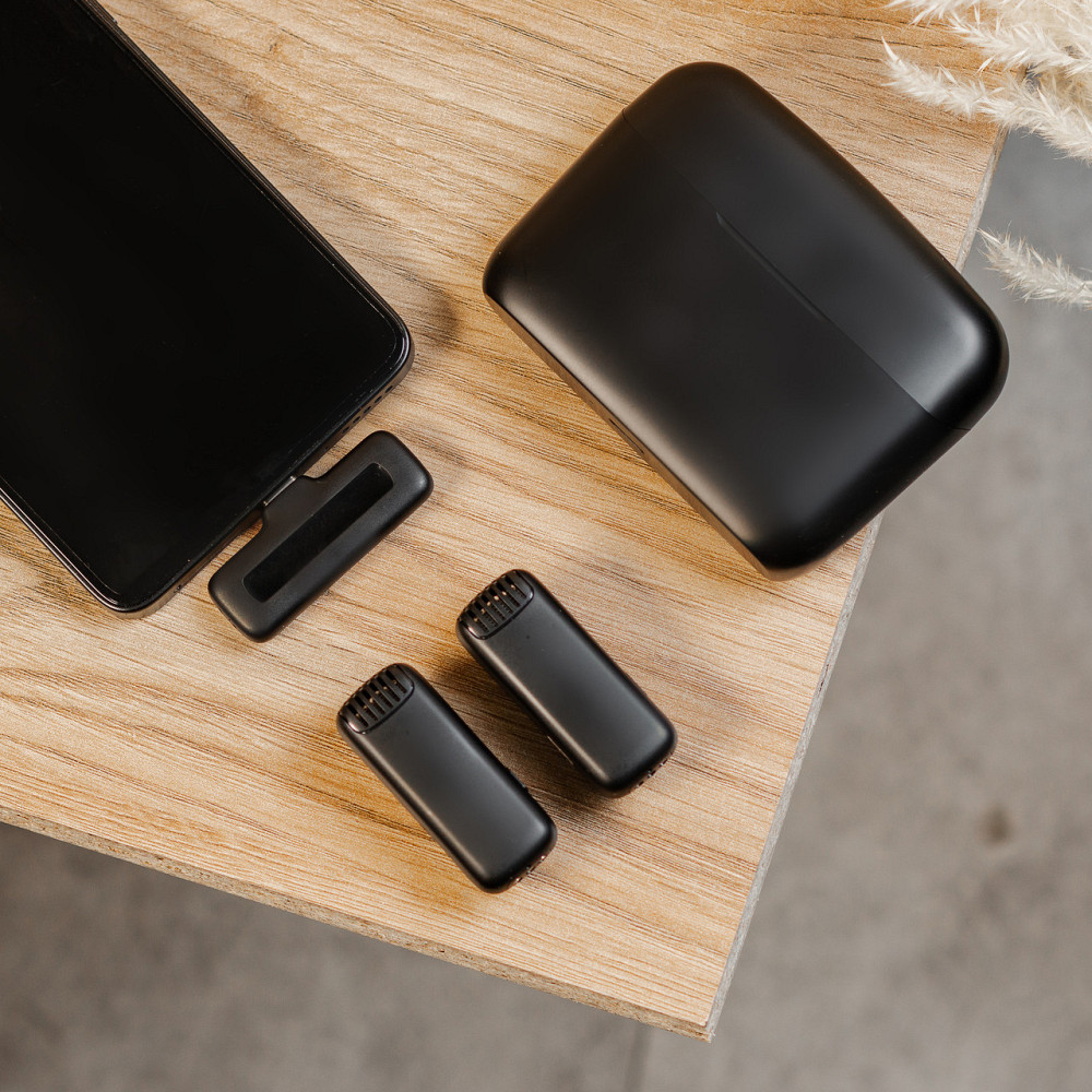 Беспроводная петличка для телефона, 2 шт, с шумоподавлением Киев - изображение 5