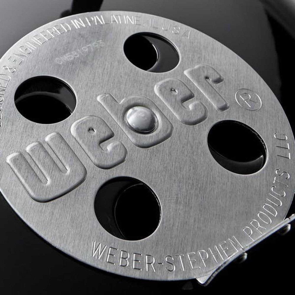 Угольный гриль Compact Kettle 57см черный Weber 1321004 Код: 004883 Ровно - изображение 11