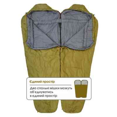 Спальний мішок Mousson RINGO R Olive (10163) Вінниця
