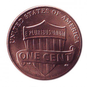 Монета 1 цент, США, 2010-16 год. (Д) Полтава - изображение 1