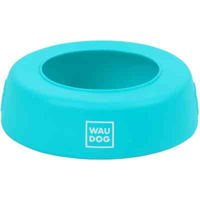 Посуда для собак WAUDOG Silicone Миска-непроливайка 750 мл голубая (50782) Винница