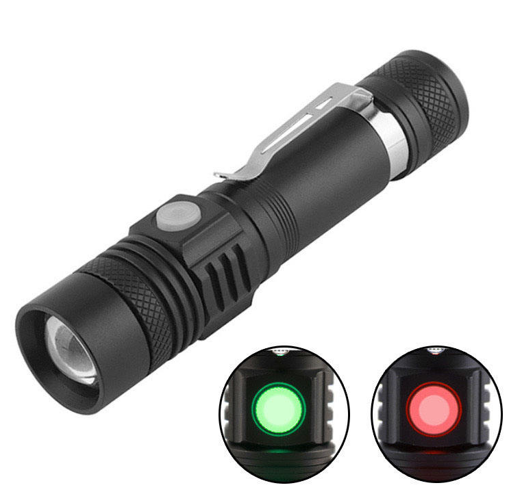 Ручний ліхтар Police BL-518-TG (Red), 18650, Zoom, ЗП Type C Дніпро - фото 2