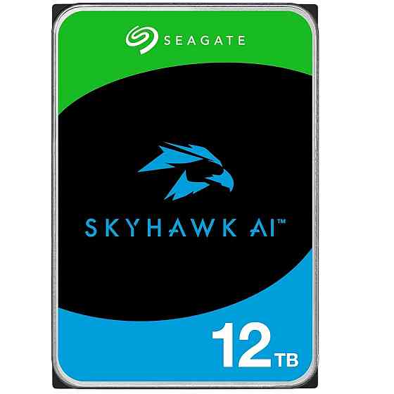 Накопичувач HDD SATA 12.0TB Seagate SkyHawk AI Surveillance 7200rpm 512MB (ST12000VE003) ( 14691 ) Харків