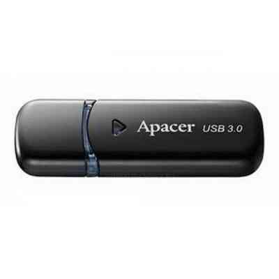 USB флеш накопичувач Apacer 64GB AH355 Black USB 3.0 (AP64GAH355B-1) Вінниця