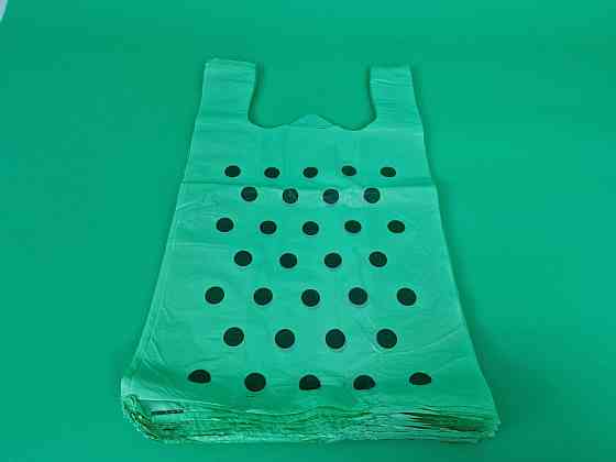 Пакет майка поліетиленова (тип FA) 300 (2*85)*550 Горох Леомі (100 шт.) Харків