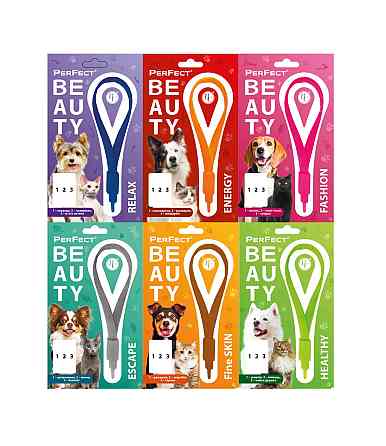 Нашийник PerFect Beauty Fashion з фітотерапією для котів і дрібних порід собак (ваніль, іланг іланг, сандал), Ветсинтез Вінниця