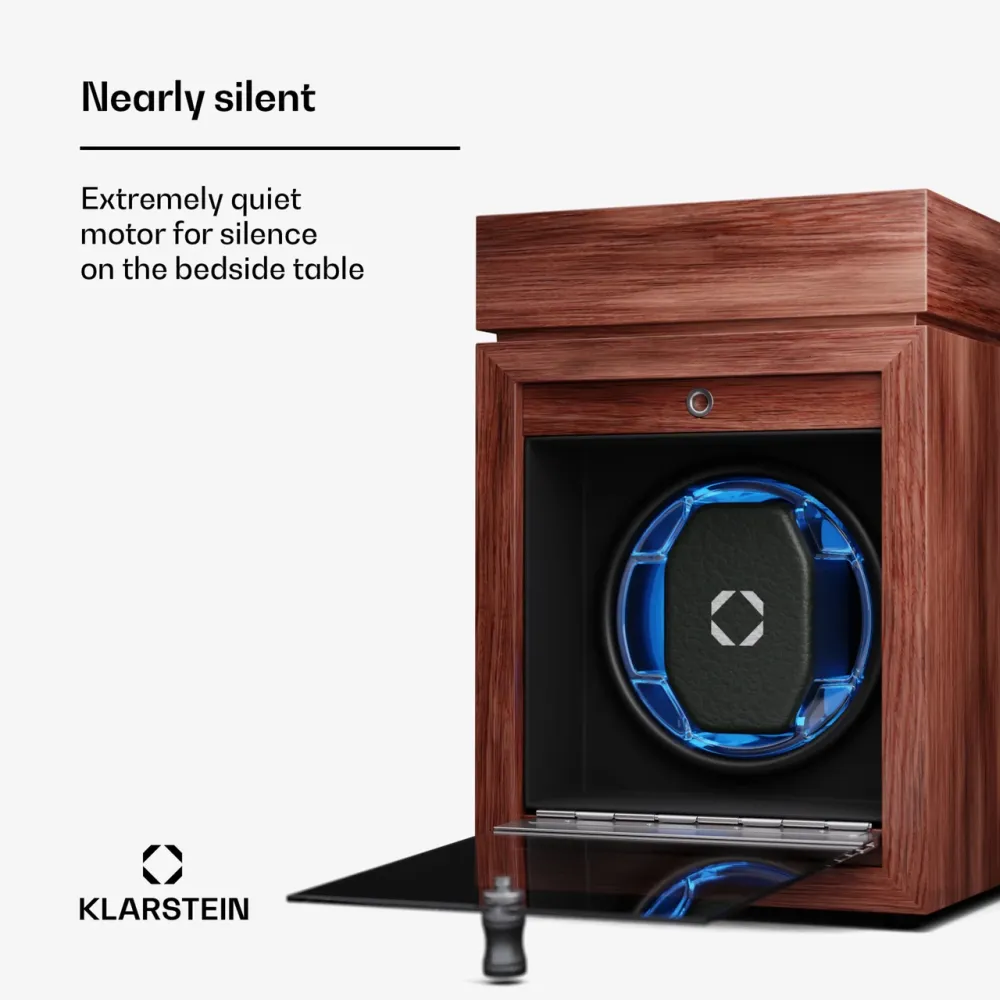 Скринька ротатор ротомат віндер Klarstein Brienz 1 для підзаводу годинника з відділом для прикрас Німеччина Дніпро - фото 3